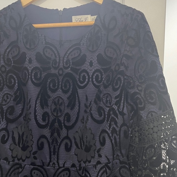 Eliza J Deep Blue Garment - Picture 3 of 6